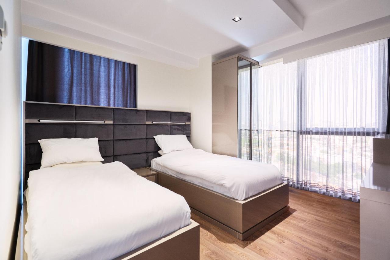 Panoramik View Apartment Deluxe Suite Isztambul Kültér fotó